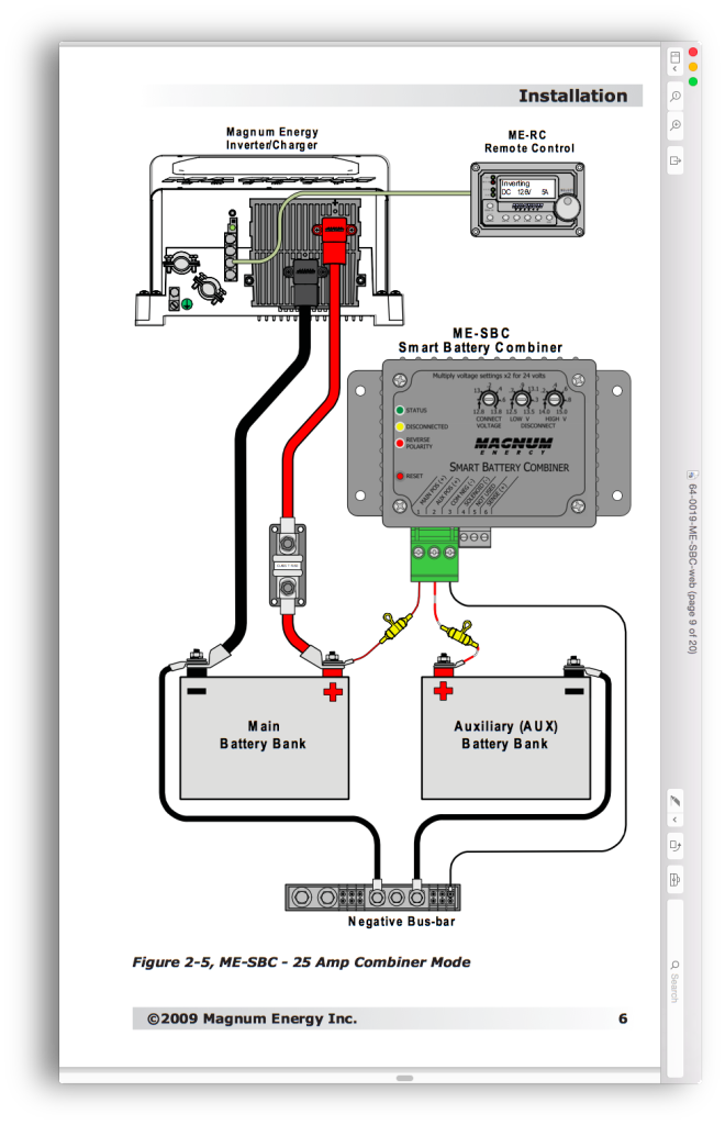 Battery Isolators, Separators, And Combiners. - Off Grid Ham